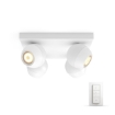 Spot Philips Hue Buckram White BT 4x5W White Ambiance