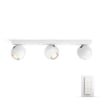 Spot alb Philips Hue Buckram BT 3x5W White Ambiance