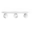 Spot alb Philips Hue Buckram BT 3x5W White Ambiance