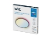 Plafoniera LED neagra WiZ Rune 21W 2100lm WiFi BT lumina colorata