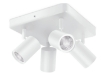 Spot WiZ Imageo White 4x5W 1380lm WiFi BT lumina colorata