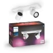 Spot alb Philips Hue Argenta BT White and Color Ambiance PS03779