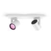 Spot alb Philips Hue Argenta BT White and Color Ambiance PS03779