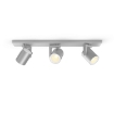 Philips Hue Spot Argenta Silver BT 3x5.7W White and Color Ambiance PS03784