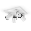 Spot alb Philips Hue Argenta BT White and Color Ambiance PS03785