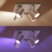 Spot Philips Hue Argenta Silver BT White and Color Ambiance PS03787