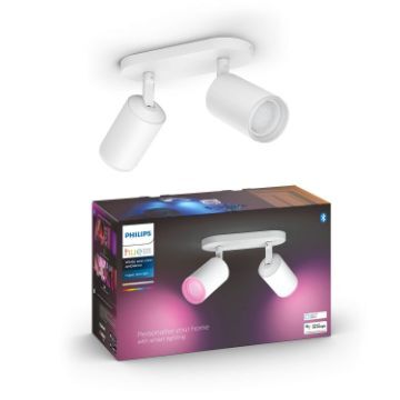 Philips Hue Spot Fugato BT 2x5.7W White and Color Ambiance PS03766