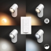 Spot aplicat baie Philips Hue Adore White BT 5W White Ambiance