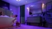 Plafoniera LED smart alba baie Philips Hue Xamento M BT 33.5W 2350lm IP44 White and Color Ambiance