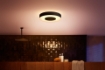 Plafoniera LED smart neagra baie Philips Hue Xamento BT 33.5W 2350lm IP44 White and Color Ambiance