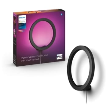 Aplica perete Philips Hue Sana Black BT 20W White and Color Ambiance