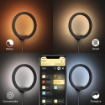 Aplica perete Philips Hue Sana Black BT 20W White and Color Ambiance