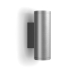 Aplica exterior Philips Hue Appear Silver 2x8W White and Color Ambiance 1746347P7
