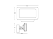 Aplica exterior Philips Hue Welcome Black 20.5W lumina calda