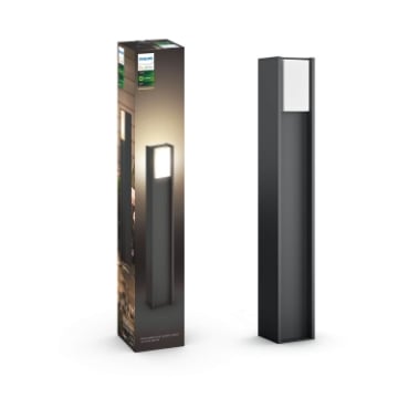 Philips Hue Outdoor Postament Turaco Anthracite White PS03587
