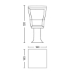 Philips Hue Outdoor Econic White and Color Ambiance PS03687