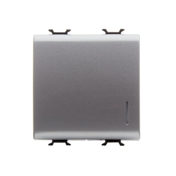 Intrerupator LED modular simplu Gewiss Chorus 2 module 16A titan GW14032
