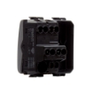 Intrerupator modular cap cruce Gewiss Chorus 2 module 16A titan GW14101