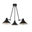 Lustra dormitor Nowodvorski Techno Black-White 9142 otel negru