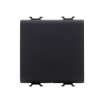Intrerupator modular simplu Gewiss Chorus 2 module 16A negru GW12031