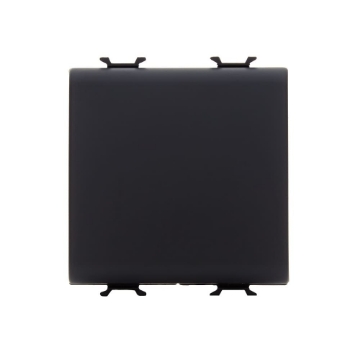 Intrerupator modular simplu Gewiss Chorus 2 module 16A negru GW12031