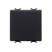 Intrerupator modular simplu Gewiss Chorus 2 module 16A negru GW12031