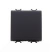 Intrerupator modular cap scara 2 module 16A Gewiss Chorus negru GW12071