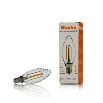 Bec LED Starke Vintage 6W BW35 E14 600LM lumina calda ST00732