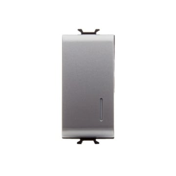 Intrerupator LED modular revenire Gewiss Chorus 1 modul 16A titan GW14132