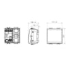 Intrerupator modular cap scara Gewiss Chorus 2 module 16A alb GW10071