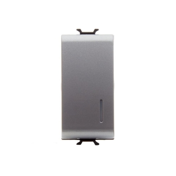 Intrerupator LED modular simplu Gewiss Chorus 1 modul 16A titan GW14002