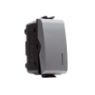Intrerupator LED modular simplu Gewiss Chorus 1 modul 16A titan GW14002