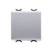 Intrerupator modular simplu Gewiss Chorus 2 module 16A alb GW10031