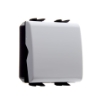 Intrerupator modular simplu Gewiss Chorus 2 module 16A alb GW10031