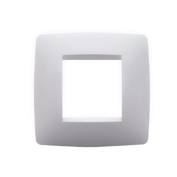 Rama decorativa Gewiss Chorus One International 2 module alba GW16122TB