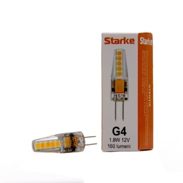 Bec LED Starke Plus 1.8W 12V G4 lumina calda ST00706