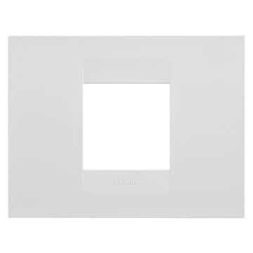 Rama decorativa Gewiss Chorus Geo 2 module alba GW16402TB