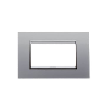 Rama decorativa Gewiss Chorus Lux 4 module titan GW16204VT