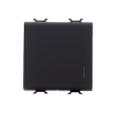 Intrerupator LED modular cap scara Gewiss Chorus 2 module 16A negru GW12072