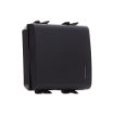 Intrerupator LED modular cap scara Gewiss Chorus 2 module 16A negru GW12072