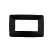 Rama decorativa Gewiss Chorus One 4 module neagra GW16104TN
