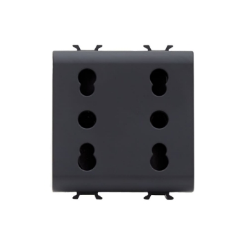 Priza Dubla Gewiss 2x2P+E 16A P17-11 GW12208