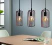 Lustra Eglo Roccamena Black-Copper 49645 
