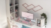 Set 9 huse Nanoleaf Lines Skin Matte Pink NL59-0001PM-9PK