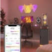 Kit extensie 3 panouri inteligente Nanoleaf Shapes Triangles NL47-0001TW-3PK