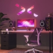Kit extensie 10 panouri inteligente Nanoleaf Shapes Triangles Mini NL48-1001TW-10PK