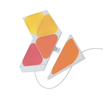 Kit 5 panouri inteligente Nanoleaf Shapes Triangles Mini NL48-5002TW-5PK