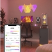 Kit 15 panouri inteligente Nanoleaf Shapes Triangles NL47-6002TW-15PK