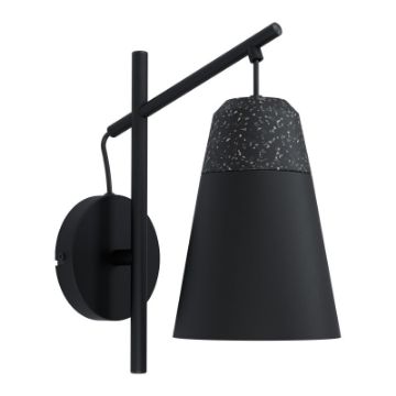 Aplica dormitor Eglo Canterras Black-Gray 99546
