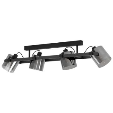 Plafoniera bucatarie Eglo Hornwood 2 Black 43671